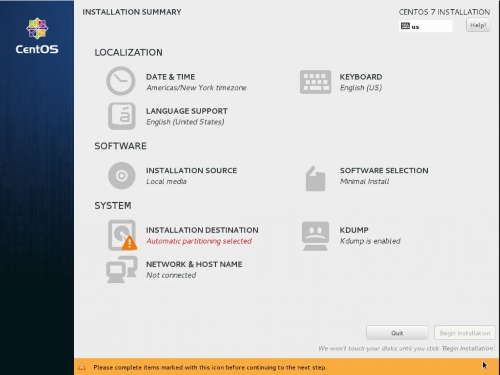 DLITScentosinstallation