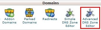 Edit DNS cPanel - 1